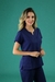 700 - Scrub Blusa Feminina Decote Redondo - Rei dos Jalecos | Uniformes Médicos