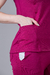 718 - Scrub Blusa Feminina Super Action - Rei dos Jalecos | Uniformes Médicos