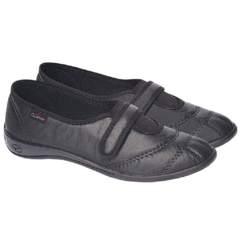 Gowell cuerina velcro negro #1600