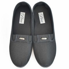 Mocasín macrame Negro #366 - Gowell