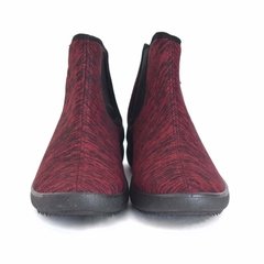 Milena: Bota jersey con elástico bordo #810 - Gowell