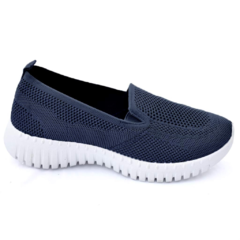 Zapatilla Elástico tejido Azul #2403 - comprar online