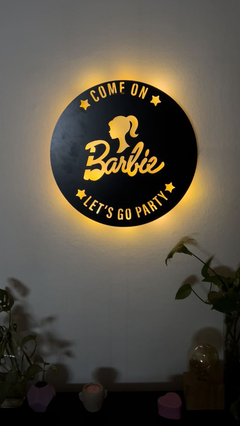 Colgables - Cuadros Led - Barbie Party - comprar online