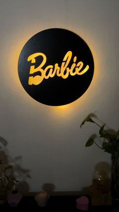 Colgables - Cuadros Led - Barbie Logo - comprar online