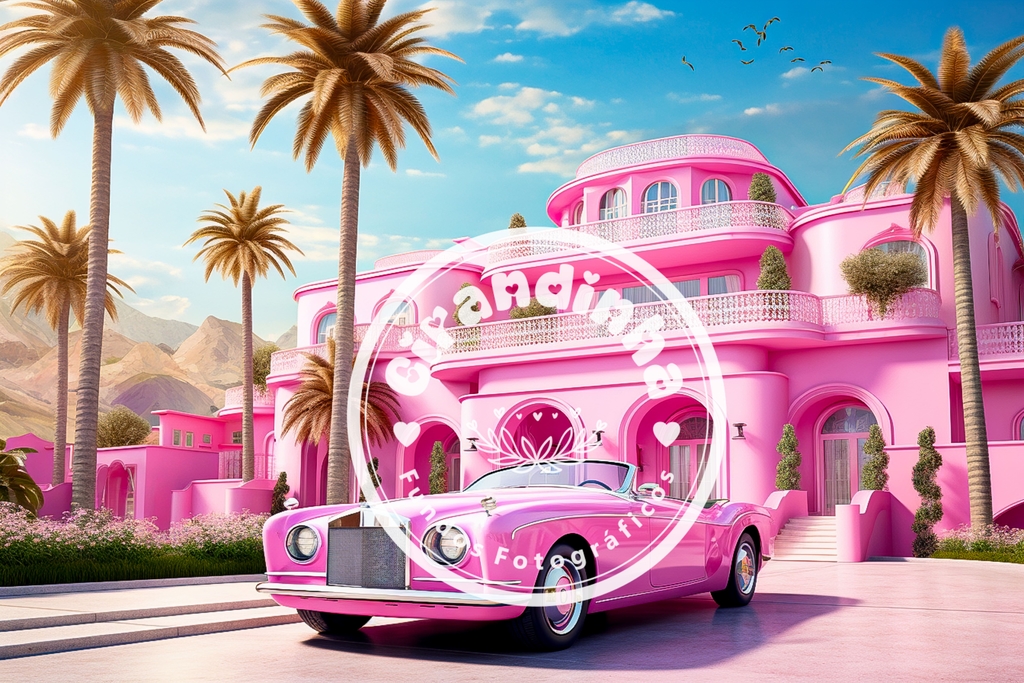 Casa sales carro barbie