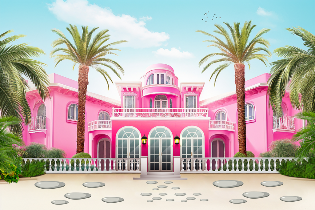 Fundo Fotografico Cada da Barbie 23231001