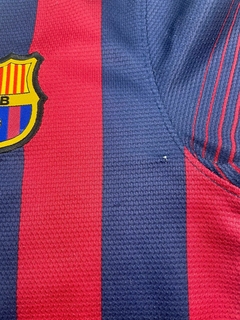 CAMISA BARCELONA 2014 INFANTIL ORIGINAL DA ÉPOCA na internet