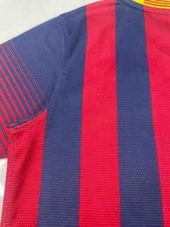 CAMISA BARCELONA 2014 INFANTIL ORIGINAL DA ÉPOCA - comprar online