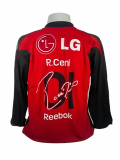 CAMISA SAO PAULO 2009 GOLEIRO MANGA LONGA AUTOGRAFADA ROGERIO CENI ORIGINAL DA ÉPOCA - comprar online