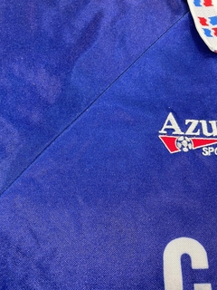 CAMISA CRUZ AZUL 1994/95 DE JOGO PINTADO ORIGINAL DA ÉPOCA - CAMISAS FAN CLUBE