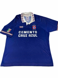 CAMISA CRUZ AZUL 1994/95 DE JOGO PINTADO ORIGINAL DA ÉPOCA na internet