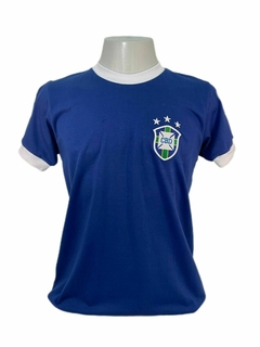 CAMISA BRASIL 1974 REEDIÇÃO ATHLETA ORIGINAL