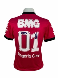 CAMISA SAO PAULO 2011 GOLEIRO COMEMORATIVA ROGERIO CENI 100 GOLS ORIGINAL DA ÉPOCA - comprar online