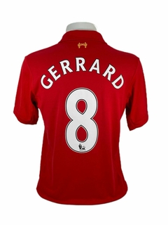 CAMISA LIVERPOOL 2012/13 GERRARD ORIGINAL DA ÉPOCA - comprar online