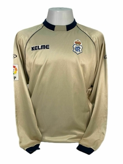 CAMISA RECREATIVO DE HUELVA 2002 MANGA LONGA ORIGINAL DA ÉPOCA