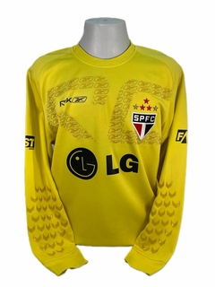 CAMISA SAO PAULO 2006 GOLEIRO MANGA LONGA ROGERIO CENI ORIGINAL DA ÉPOCA