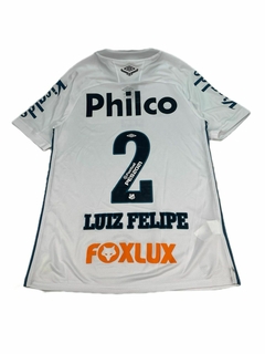 CAMISA SANTOS 2021 DE JOGO LUIZ FELIPE ORIGINAL DA ÉPOCA - loja online