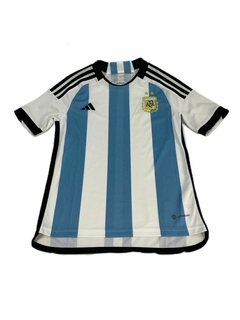 CAMISA ARGENTINA 2022 INFANTIL ORIGINAL DA ÉPOCA