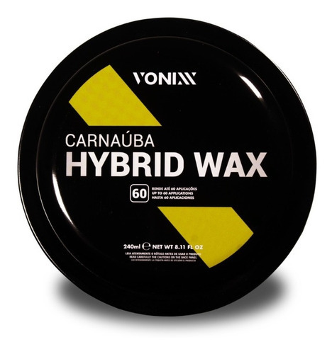 Carnauba Hybrid Wax Cera en Pasta 200 gr Vonixx