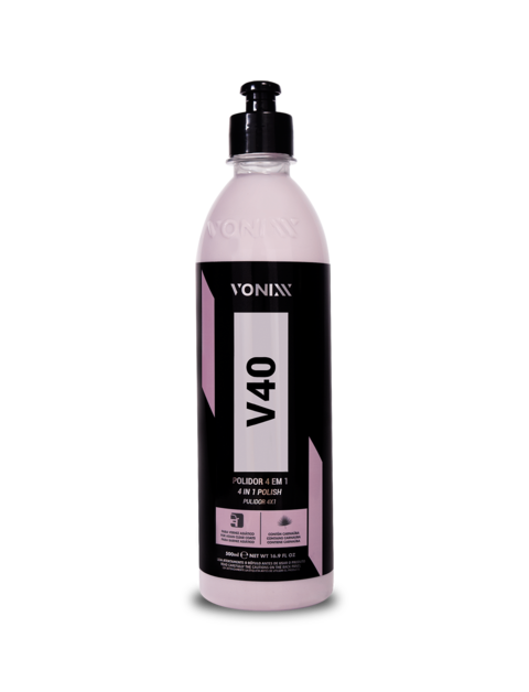 V40 Pasta de Pulir 4 en 1 Corte Finish Sella 500 ml Vonixx