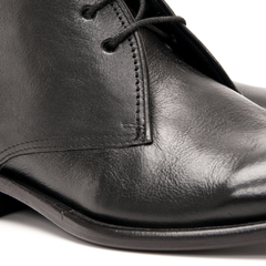 Bota Riera Cuero Negra - comprar online