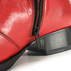 BOTA MORRISON CUERO ROJO - comprar online