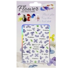 Cartela adesivo - Flower ( cores e desenhos sortidos )
