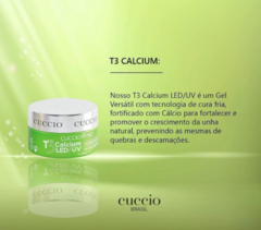 Gel T3 Led Uv Calcium Self Levelling Cuccio 28g na internet