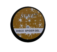 Spider Gel Suke com Glitter na internet