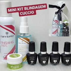 Mini Kit Blindagem para Unhas de Gel Cuccio para Profissional Iniciante com 7 itens