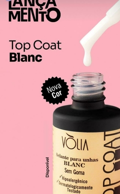 Selante Top Coat Volia Blanc 9g - comprar online