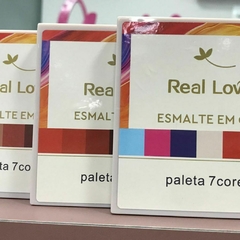 Paleta Esmalte em Gel Real Love 7 Cores