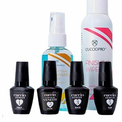 Mini Kit Blindagem para Unhas de Gel Cuccio