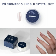 Pó Cromado Pirimpimpim ShineBlu Cristal 0,5g