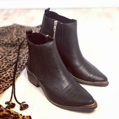 BOTAS CARMELA TEXANA BLACK - comprar online