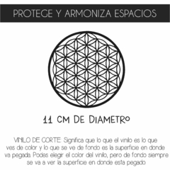 Geometría Sagrada ~ FLOR DE LA VIDA 11 CM - tienda online