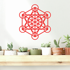 Geometría Sagrada ~ CUBO DE METATRON 22 CM en internet