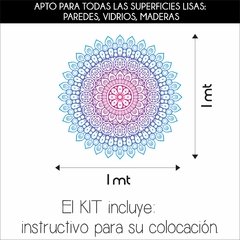 Mandala MOD 5 ~ 1 mt diam ~ MEDIANA - comprar online