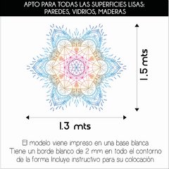 Mandala MOD 14 ~ 1.3 mt diam ~ GRANDE - comprar online