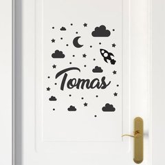 Nombre Puerta - 45 x 45 Cm aprox - comprar online