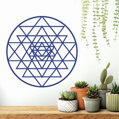 Geometría Sagrada ~ SRI YANTRA 60 CM - Deconilos Vinilos