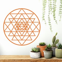 Geometría Sagrada ~ SRI YANTRA 60 CM en internet