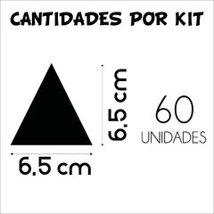 Kit Triángulos ~ 60 UNI en internet