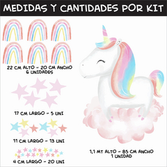 Unicornios ~ GRANDE MODELO 3 - comprar online
