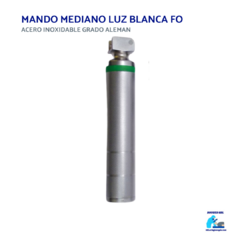 Mango para laringoscopio fibra optica luz blanca - comprar en línea