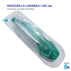 Kit de mascarillas laringeas supragloticas i-gel #1 #1.5 #2 #2.5 #3 #4 #5 - Bougies GDL MiLaringoscopio.com 