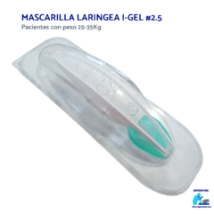 Mascarillas laringeas supragloticas i-gel intersurgical - tienda en línea