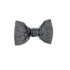 Laço BLACK Strass PRATA - comprar online