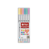 MARCADOR MICROFIBRA FILGO 038 PASTEL X 6