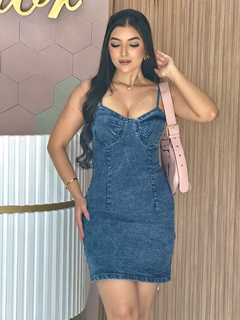 vestido jeans Soraia